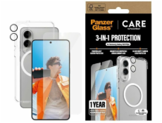 PanzerGlass Pouzdro CARE by Flagship 3v1 + sklo + čočka pro Samsung Galaxy S25 Edge