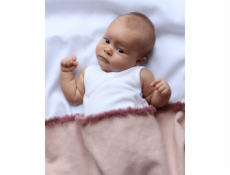 BaBalu PIAPIMO - DEKA Z BIO BAVLNY 70x100 RŮŽOVÁ