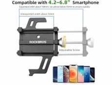 Rockbros 699-BK Držák telefonu na kolo černý