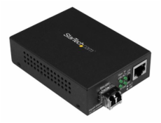 StarTech STARTECH.COM Gigabit Ethernet Fiber Optic Converter Glasfaser Medienkonvertor - 850nm MM LC - 500m - Mit MM SFP Transceiver - Fr 10/100/1000 Netzwerke (MCM1110MMLC) - 2775841