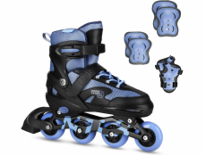 Nils Extreme NA0189 LED SADA CHRÁNIČŮ NA BRUSLĚ MOONBEAM MODRÉ VELIKOST S (31-34) NILS EXTREME