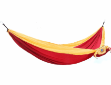 Ticket To The Moon Houpací síť King Size, vínová/tmavě žlutá, 320x230cm (TMK3437)