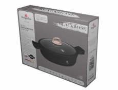 Kastrol s titanovým povrchem a poklicí 28 cm Black Rose Collection BH-1455