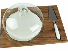 Husla PLECHOVKA S VÍČKEM NA SERVÍROVÁNÍ SÝROVÝCH DORTŮ HUSLA 73976