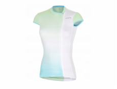 RH+ Dámské tričko Fusion PASTELOVĚ ZELENÁ/LEHKÁ NEBE/BÍLÁ - L