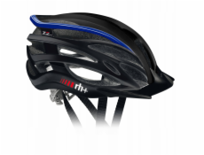 RH+ Cyklistická helma ZeroTwoinOne MATT ČERNÁ - LESKOVĚ MODRÁ - XS/M