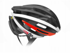 RH+ Cyklistická helma ZeroZY MIPS MATT BLACK-ARROW SHINY WH XS/M