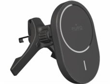 Puro Držák do auta s nabíječkou Qi2, kompatibilní s MagSafe - černý