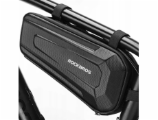 RockBros Tvrdá nepromokavá brašna na kolo, upevnění na rám, 2,5 l, černá Tvrdá nepromokavá brašna na kolo, upevnění na rám, 2,5 l, černá