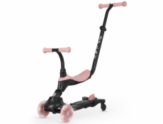 Qplay Koloběžka Sema Evo 3v1 korálově růžová