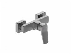 KFA 4526-010-61 / / MALAGA / NÁSTĚNNÁ SPRCHOVÁ ARMATURA, PVD ŠEDÁ //