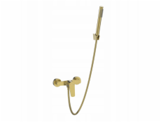 Invena Sprchová baterie se sprchovou sadou Alonia, kartáčované zlato BN-70-009-V
