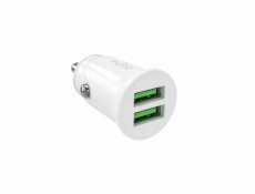Puro Nabíječka do auta Charger Pro Lite 2x USB-A 10W - bílá