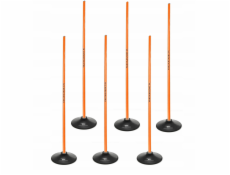 YakimaSport Slalomová překážková dráha 160cm hole + podstavec 1,5kg oranžová