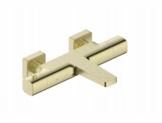 KFA 5754-010-31 / / MALAGA / TERMOSTATICKÁ VANOVÁ BATERIE, NÁSTĚNNÁ, PVD KARTÁČOVANÁ, SVĚTLÉ ZLATO /