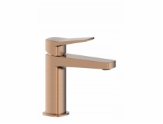 KFA 4522-815-34 / / MALAGA / UMYVADLOVÁ BATERIE S ODTOKEM CLICK CLACK, PVD KARTÁČOVANÝ RŮŽOVÉ ZLATO /