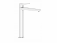 KFA 4522-712-44 / / MALAGA / UMYVADLOVÁ ARMATURA NA DESKOU S ODTOKEM CLICK CLACK, BÍLÁ /