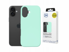 3MK Silikonový kryt Hardy MagSilicone pro Apple iPhone 16 Plus, mořská modrá