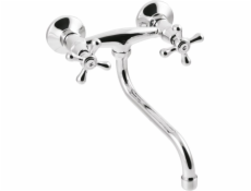 Invena Roma nástěnná umyvadlová baterie, chrom (BC-21-00S-L)