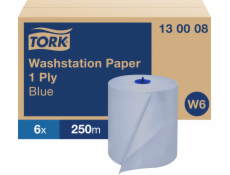 Tork Basic W6 ubrousky, 1 ks, černé, 6 rolek/kartón 130008