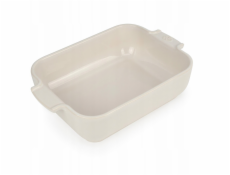 Peugeot APPOLIA Obdélníkový talíř 40 cm ecru