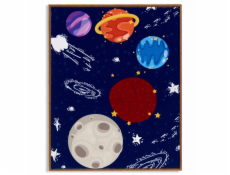 Giftdecor Zarámovaný plakátový prostor PLANETA, 41,2 x 51,5 cm