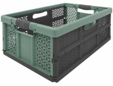 5five Skládací plastová krabice CASE, 32 l
