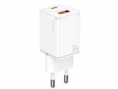 Usams Nabíječka T43 1x USB-A 1x USB-C 3 A (6958444972107)