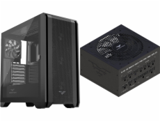 PREYON Černé pouzdro Nest Windy + napájecí zdroj PREYON EAGLE POWER GOLD 850W