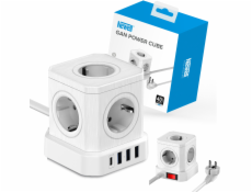 Newell NL4387 GaN Power Cube 9v1 bílý