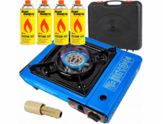 NoName Plynový vařič 2 v 1 na kempování