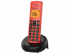 Alcatel E160 ČERVENÝ - DECT TELEFON
