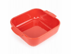 Peugeot APPOLIA Čtvercový talíř 28 cm červený