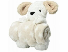 Home Styling Collection Flísová deka s maskotem, 75 x 100 cm