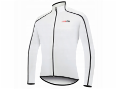 RH+ Cyklistický dres zeroPrime LS FZ BÍLO-ČERNÝ - M