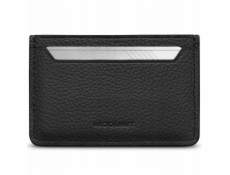 Piquadro Kožené pouzdro na karty Woolnut, černé