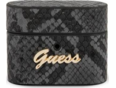 Guess Ochranný kryt GUACAPPUSNSMLBK Python Collection pro AirPods Pro černý