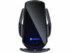 ForCell Držák s automatickým indukčním nabíjením + magnetický adaptér FORCELL HS1 Qi 15W černý