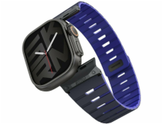 SKINARMA Řemínek Gemini pro Apple Watch 49/46/45/44 mm, tmavě modrý