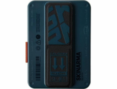 SKINARMA Peněženka Mirage Spunk s magnetickým stojánkem, modrá