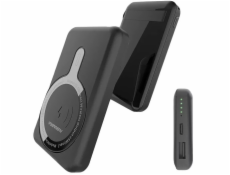 Denmen Bezdrátová powerbanka PD+ MagSafe 10000mAh 15W, černá