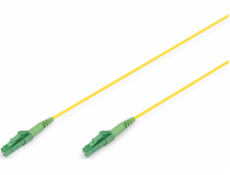 Digitus Optický simplexní patch kabel , singlemódový, LC/APC - LC/APC (žlutý, 10 metrů)