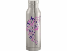 Step by Step Krok za krokem IZOLOVANÁ NEREZOVÁ LAHEV KROK ZA KROKEM Fialová a růžová