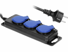 Orno OR-AE-13158 prodlužovací kabel 3 zásuvky 5 m černý (OR-AE-13158/5M)