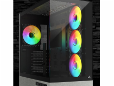 Sharkoon AK7 ARGB (černá, tvrzené sklo x 2)