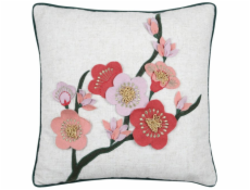 Bertoni-arco Dekorační polštář s dekorací, SCARLETT, 40 x 40 cm