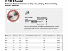 Klingspor KLINGSPOR SEGMENTOVANÁ DIAMANTOVÁ ČEPEL 350 mm x 3,0 mm x 25,4 mm DT900B K325081