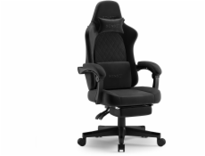 SENSE7 Křeslo DEVON, černá alcantara