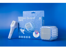 PowerLocus Dětský Bluetooth reproduktor Karaoke modrý/pur