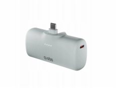 SBS Mobile SBS EcoPower 5000 mAh 10W s vestavěným portem USB-C, šedá